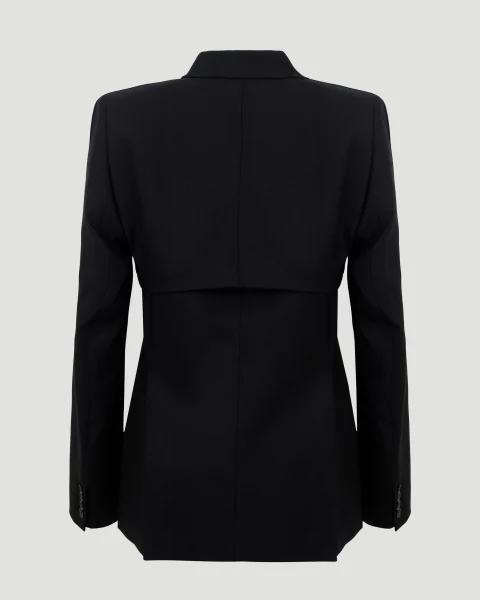 Layered Blazer in Black — снимка 2