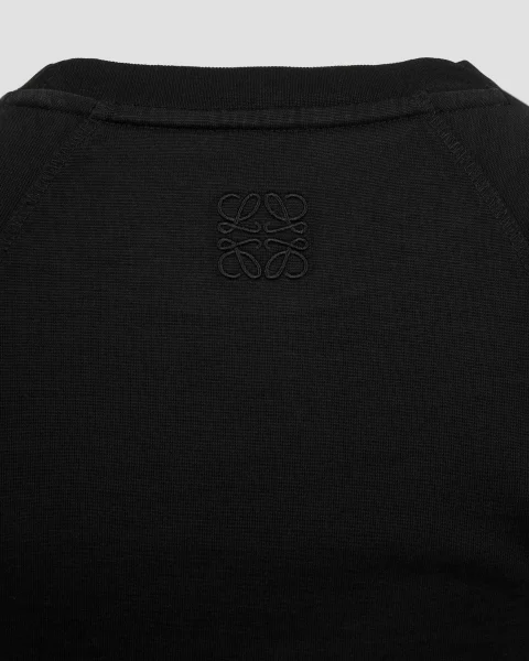 Small Fit T-Shirt in Black — снимка 4