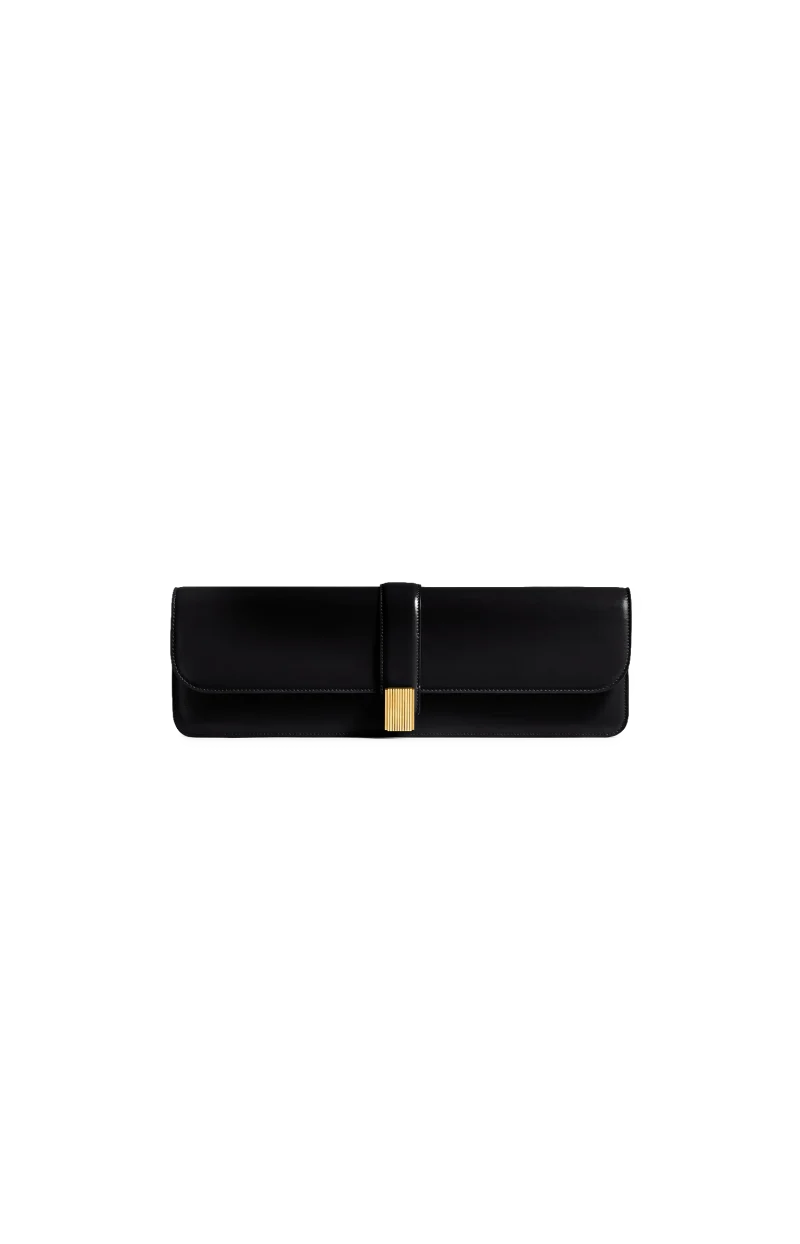 Blake Long Clutch in Black