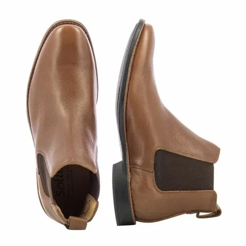 Мъжки Ежедневни Боти SOLLU – 18687 SOFT FLEX CACAO — снимка 5