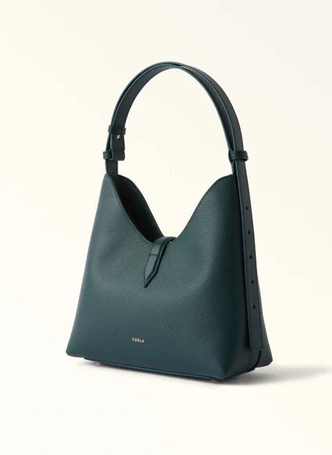 Мини чанта Furla Goccia Dark Forest — снимка 2