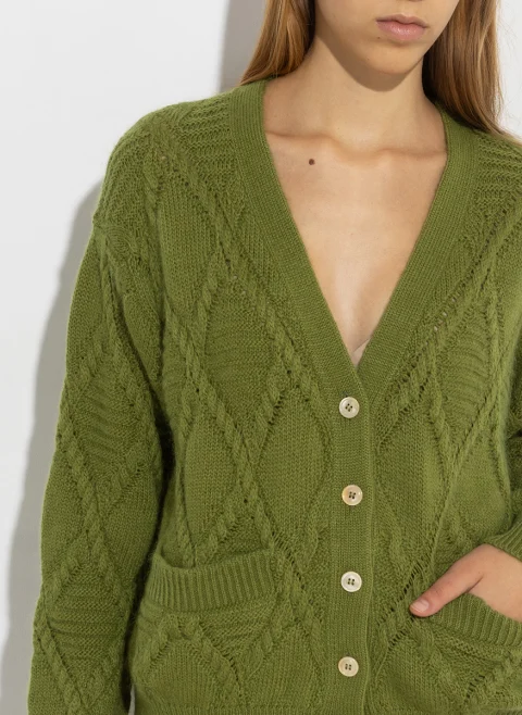 Жилетка с мохер Weekend Max Mara Bolero — снимка 7