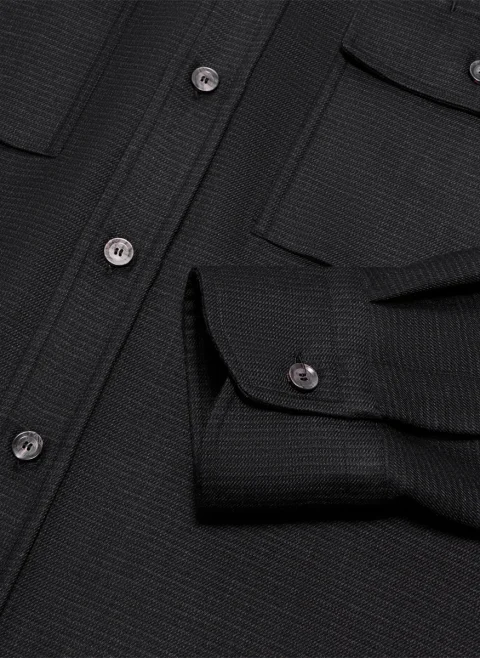 Риза от вълна 'Military shirt' Brioni — снимка 6