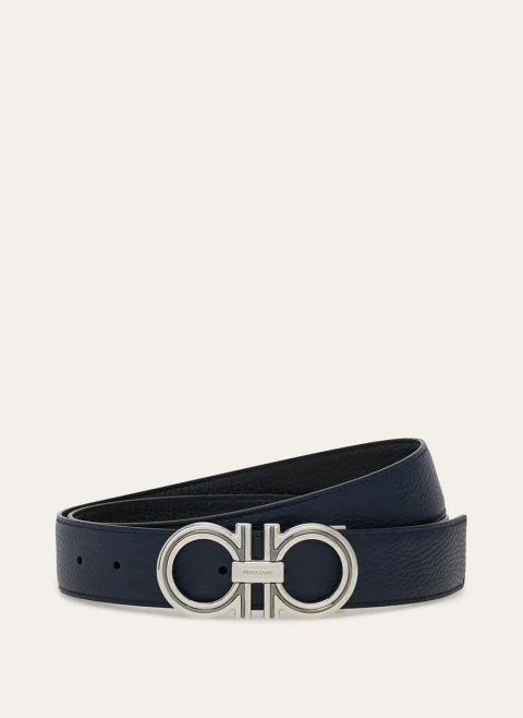 Двулицев колан 'Gancini' Ferragamo — снимка 2