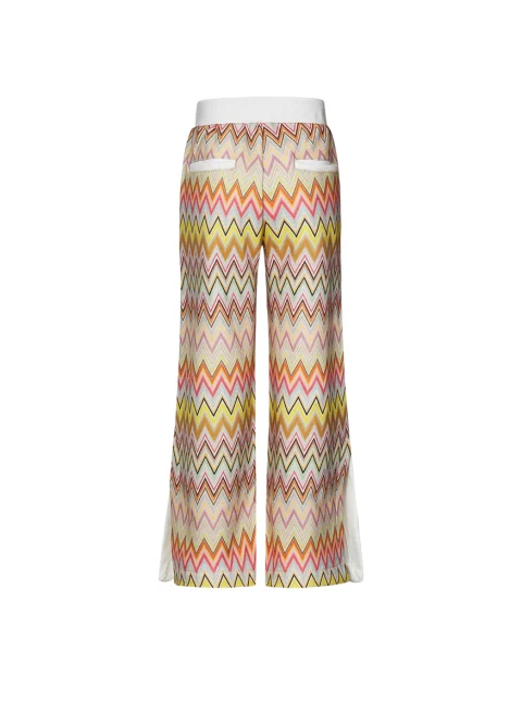 Спортен панталон с принт Missoni Kids — снимка 3