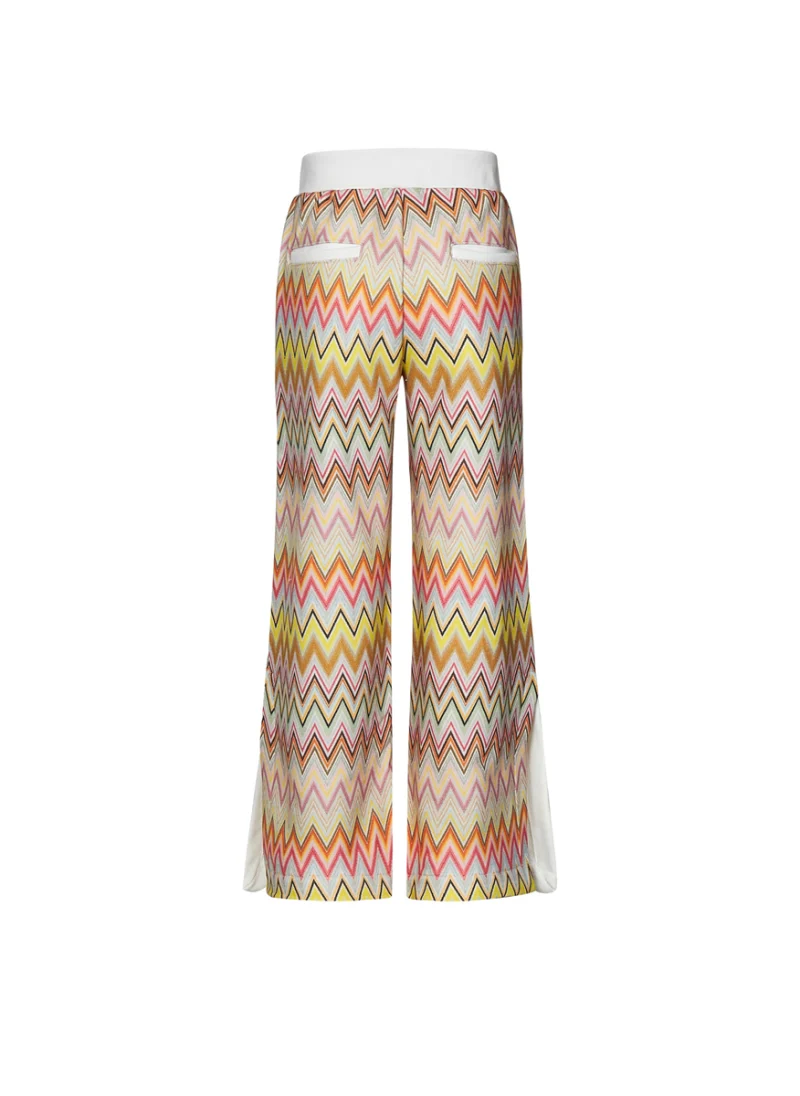 Спортен панталон с принт Missoni Kids — снимка 3