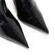 Дамски елегантни боти с ток "Blade" Casadei — снимка 6