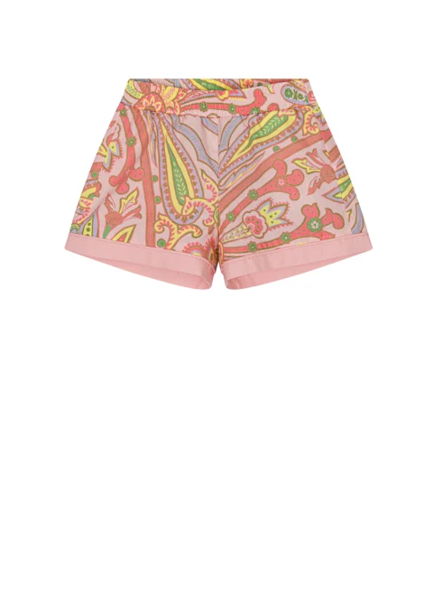 Къс панталон с 'Paisley' принт Etro Kids