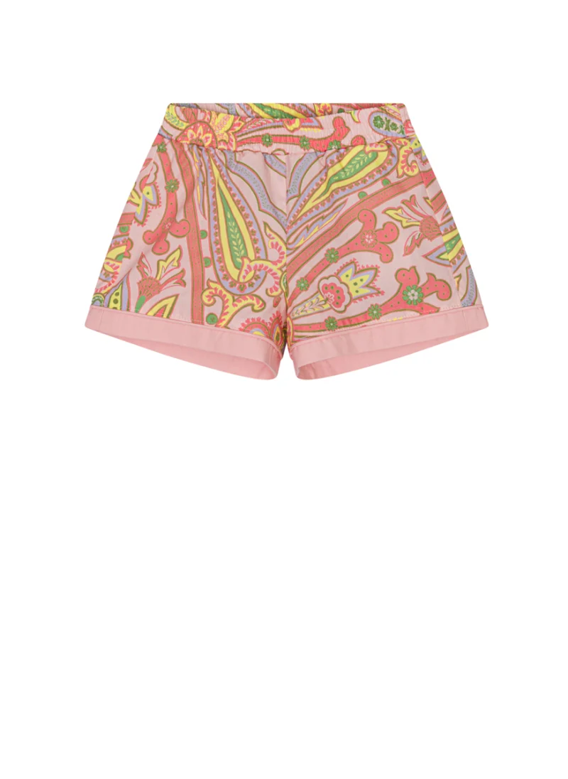 Къс панталон с 'Paisley' принт Etro Kids