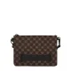 Чанта през рамо SHARKS IN PARIS WTF BUBBLE BROWN CHECK CROSSOVER SPRAYGROUND — снимка 4