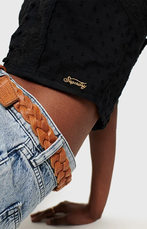 Топ VINTAGE с бродерия — снимка 5