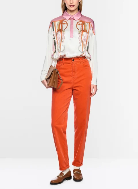 Панталон с метални детайли 'Feura' Marc Cain Collections — снимка 10