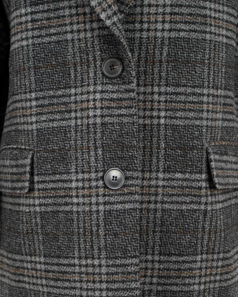 Limiza Wool Coat in Grey — снимка 2