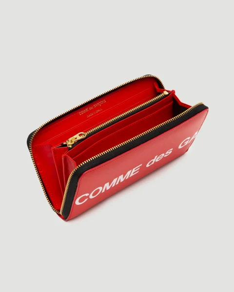 Huge Logo Wallet in Red — снимка 3