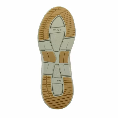 Мъжки Сникърс BOSS – 50542109 C TTNM RUNN SD MEDIUM GREY — снимка 4