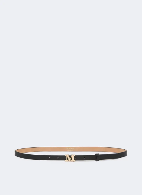 Кожен колан 'M monogram' Max Mara Mgraziata15 — снимка 3
