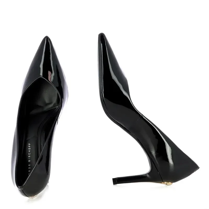 Токчета JORGE BISCHOFF – J18134021001 PATENT BLACK — снимка 5
