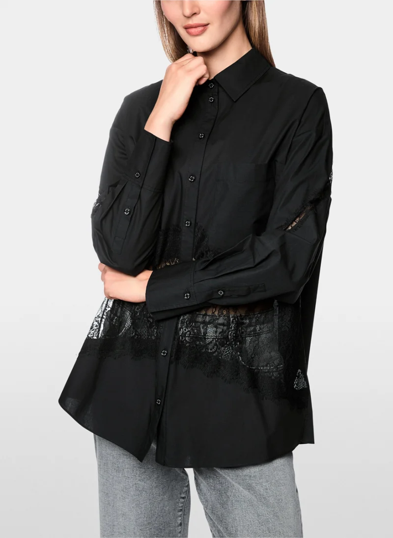 Риза с дантела Marc Cain Sports