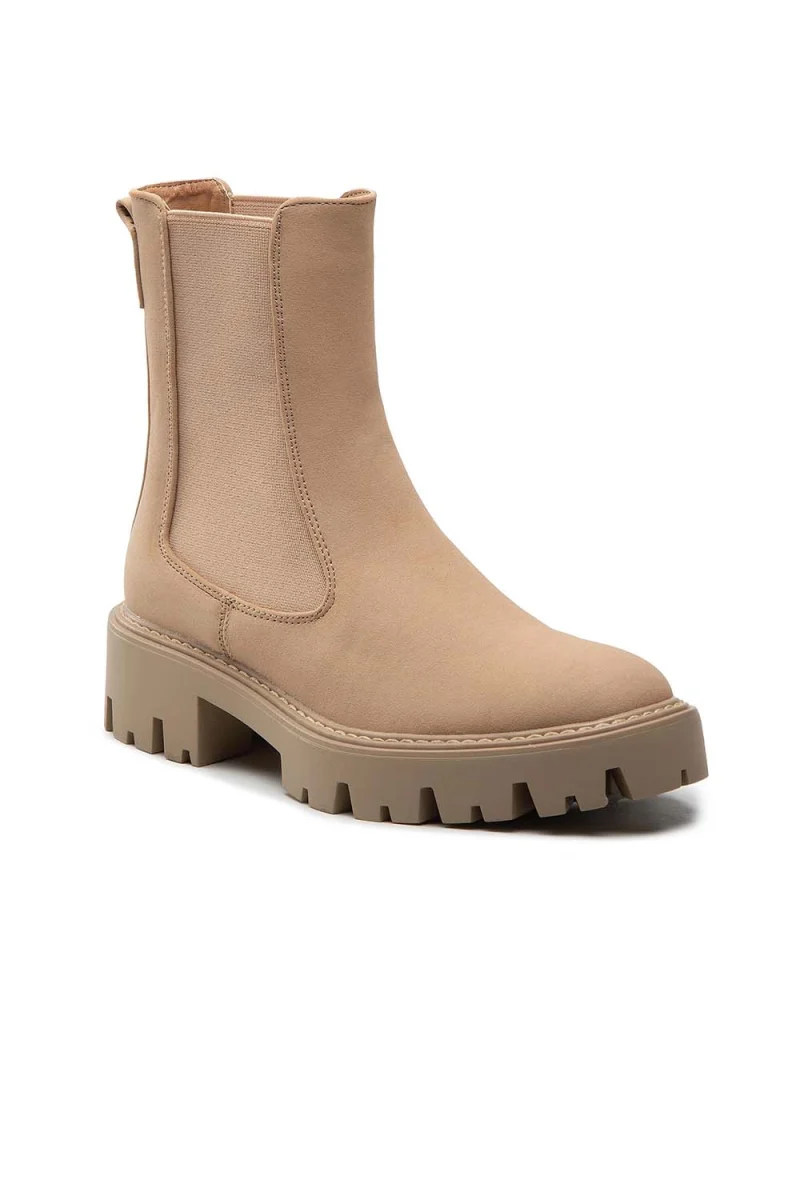 Боти Onlbetty-1 Nubuck Pu Boot - 15274563 17-1224 TCX camel — снимка 2