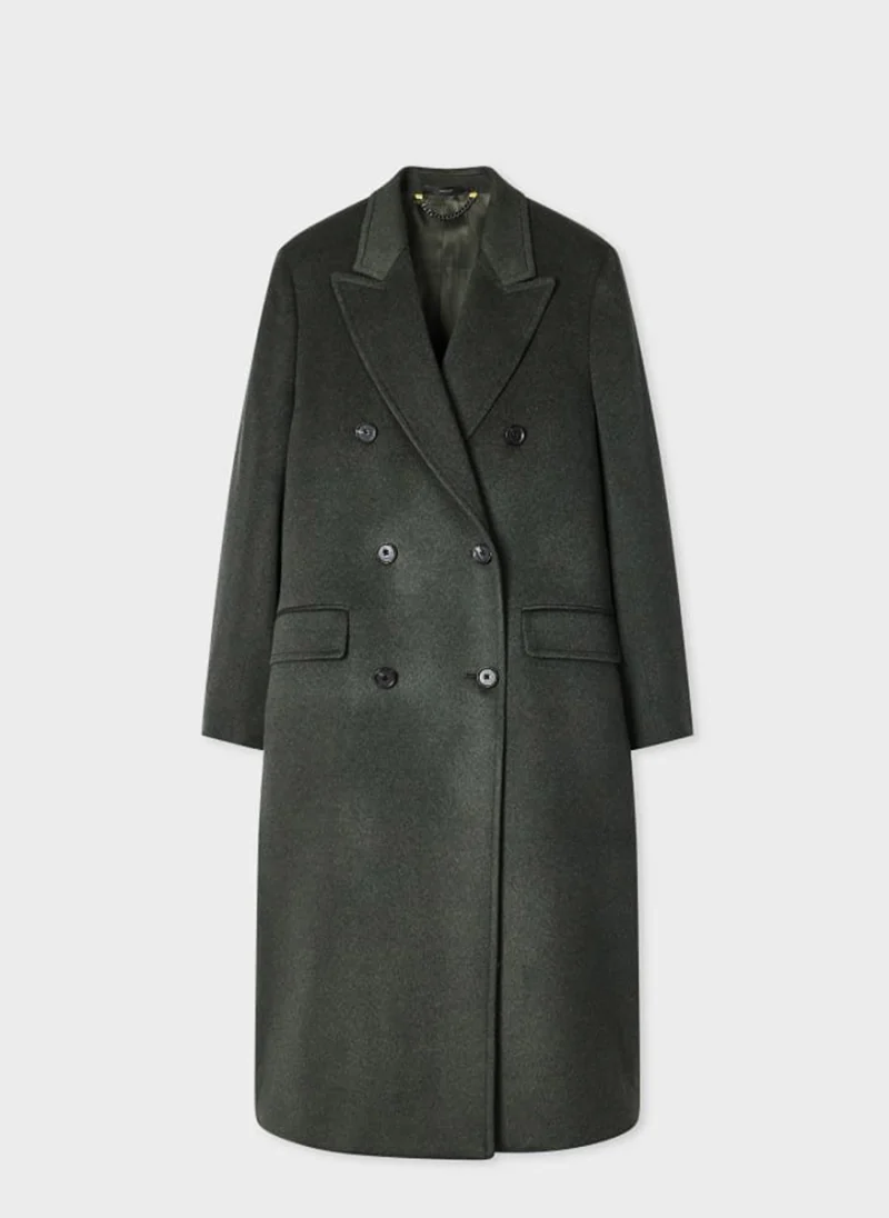 Двуредно палто с кашмир Paul Smith