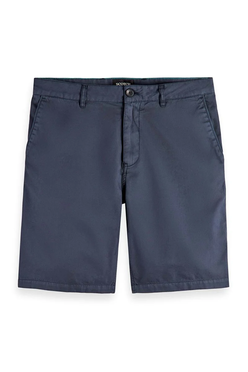 Бермуда Stuart-Garment-Dyed Cotton-Blend Twill 177570 SC0002 night