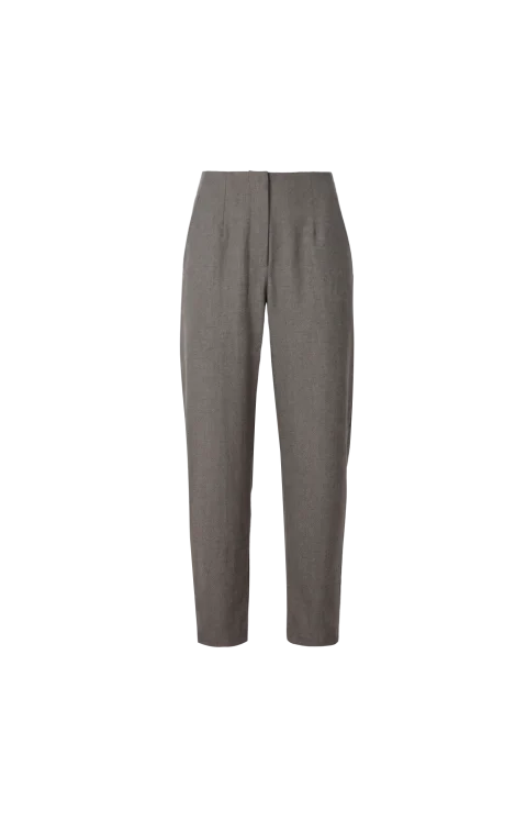 The Citta Pants in Dark Brown