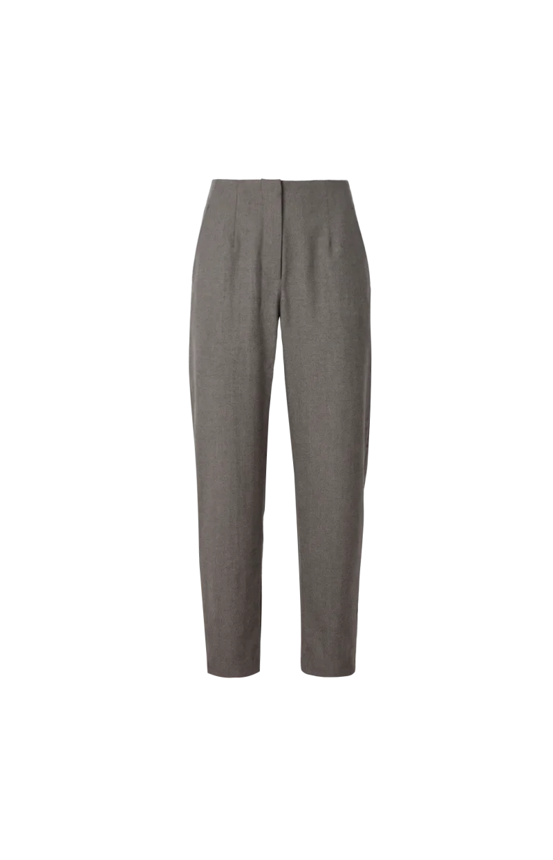 The Citta Pants in Dark Brown