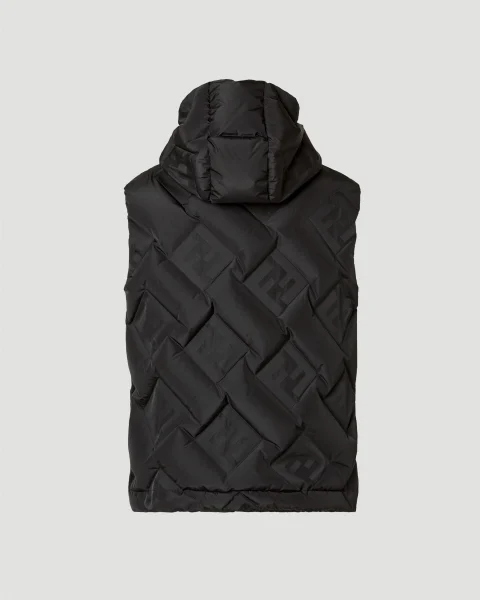 Black FF Technical Fabric Gilet — снимка 2