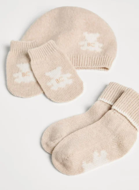 Комплект аксесоари 'Bernie' Brunello Cucinelli Kids — снимка 3