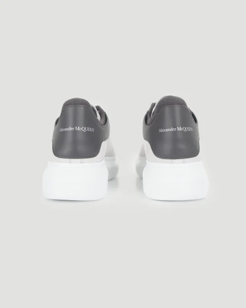 Oversized Sneaker in White and Grey — снимка 3