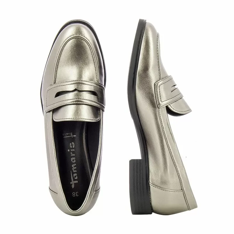 Дамски Лоуфър TAMARIS – 1-1-24304-21 PEWTER — снимка 5