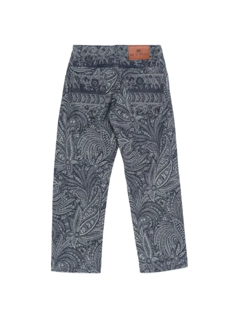 Деним 'Paisley' Etro Kids — снимка 2
