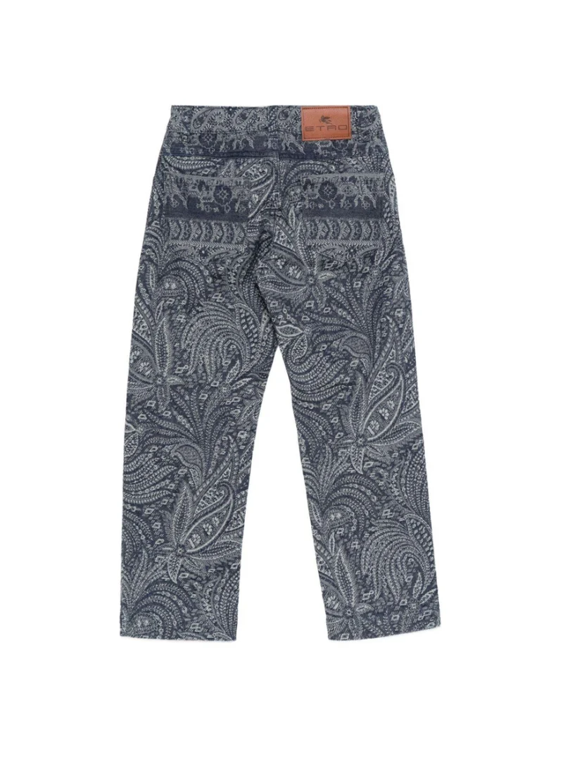 Деним 'Paisley' Etro Kids — снимка 2