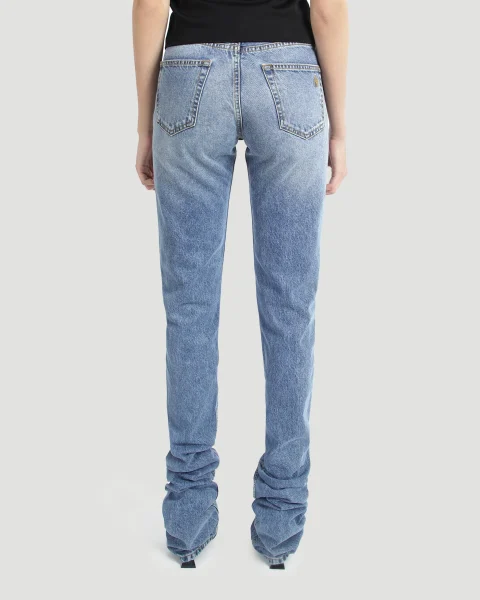 Sky Blue Extra Long Pants — снимка 3