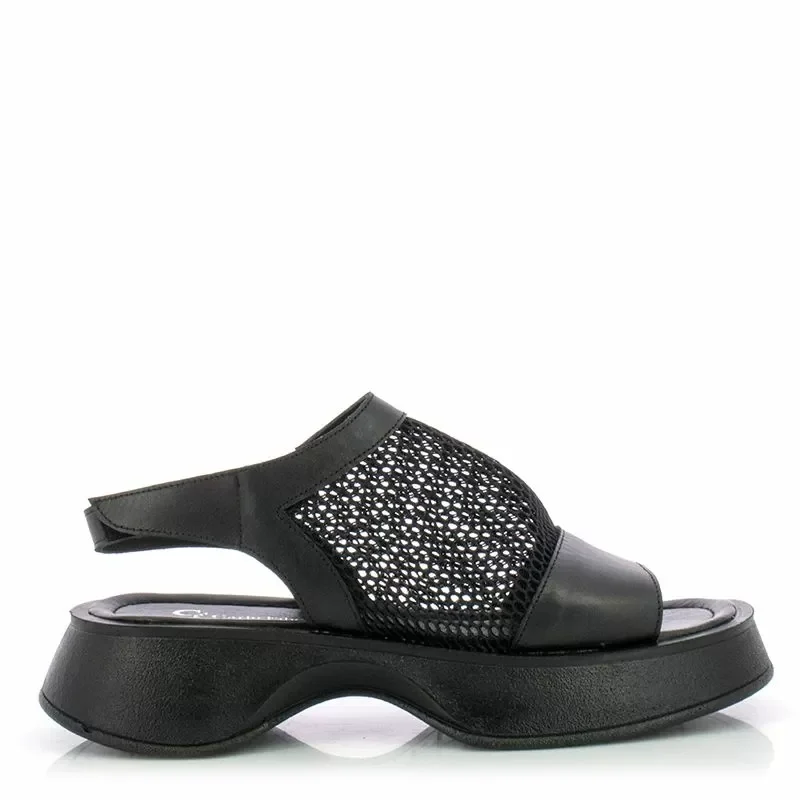 Дамски Сандали На Платформа CARLO FABIANI – 447-1003 BLACK