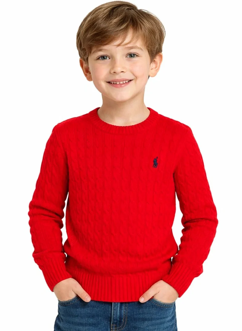 Пуловер 'Cable-Knit' Ralph Lauren Kids 8-14
