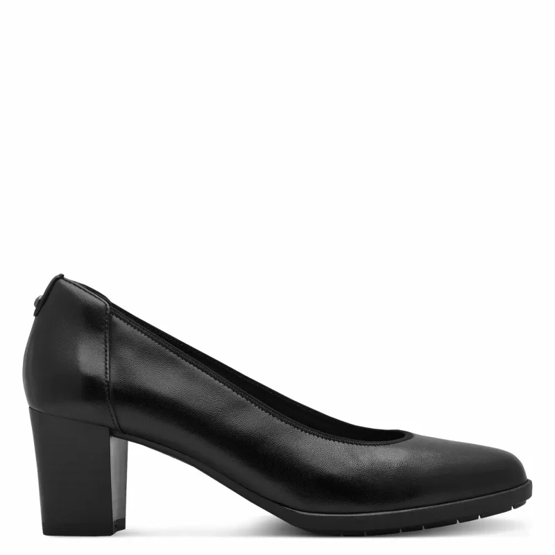 Токчета TAMARIS – 1-22451-44-003 BLACK LEATHER