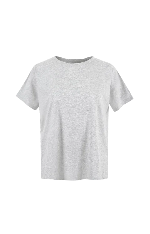 Basiluzzo LDS Boxy Fit T-Shirt in Grey