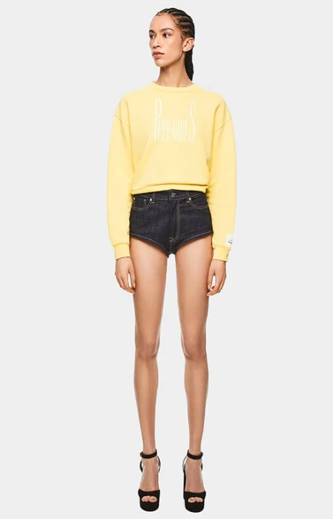 Къси дънкови панталони DUA LIPA X PEPE JEANS — снимка 3