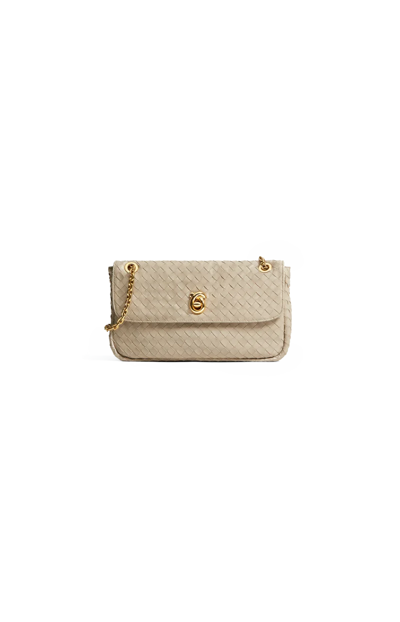 Madison Shoulder Bag in Ecru