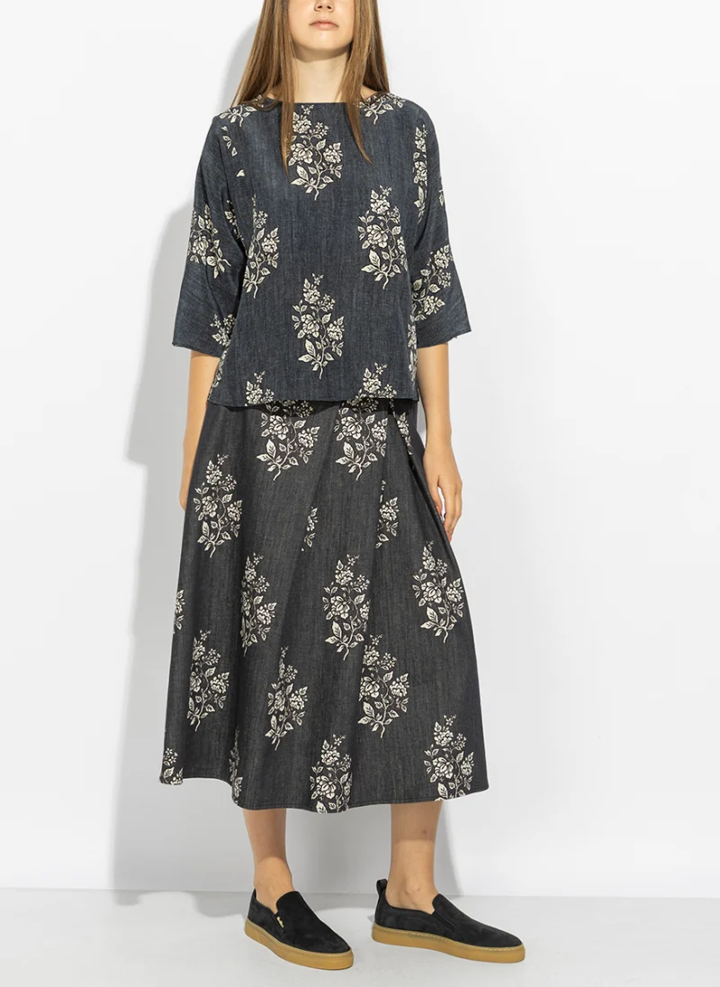 Блуза с принт Weekend Max Mara Wkdadone