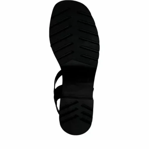 Дамски Сандали На Ток TAMARIS – 1-28025-42-001 BLACK — снимка 5