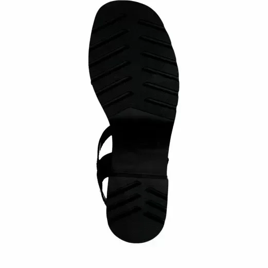 Дамски Сандали На Ток TAMARIS – 1-28025-42-001 BLACK — снимка 5