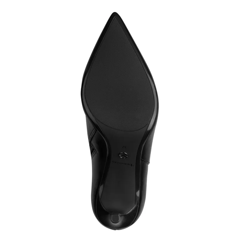 Ботуши На Ток TAMARIS – 1-25556-45-001 BLACK — снимка 6
