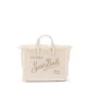 Дамска чанта кадифе Mini Vanity SAINT BARTH — снимка 2