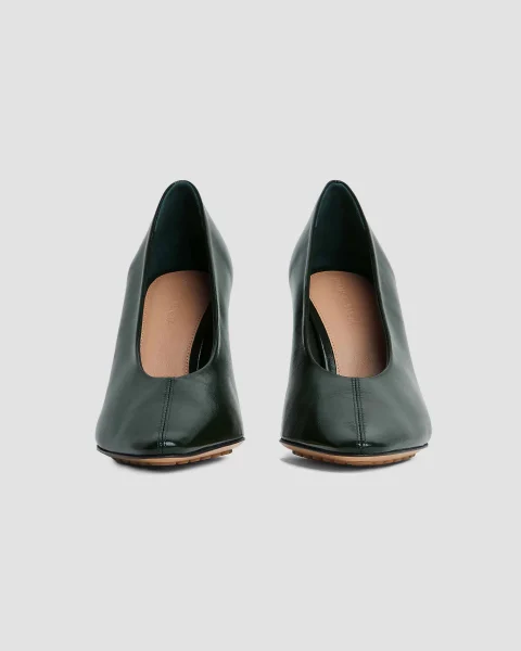 Sofia Pump in Dark Green — снимка 2