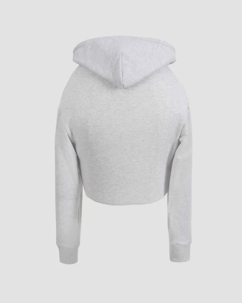 Grey Padded Hoodie — снимка 3