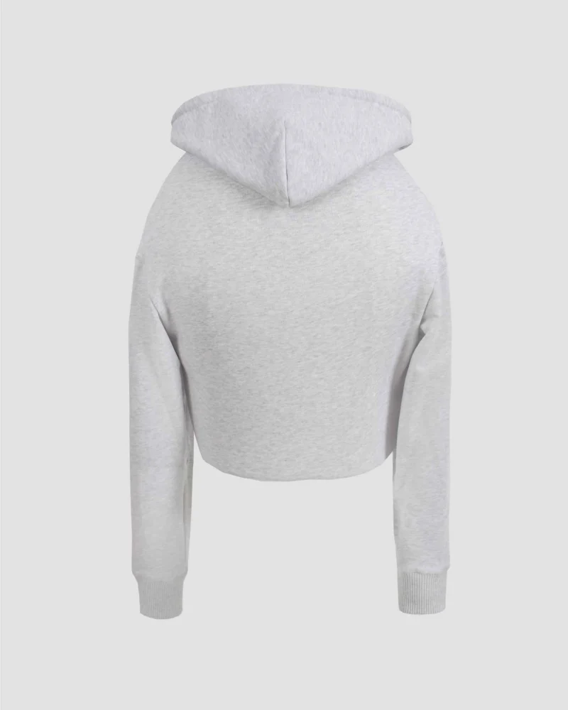 Grey Padded Hoodie — снимка 3