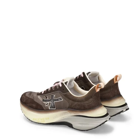 Дамски кафяви маратонки Hill Premiata — снимка 6