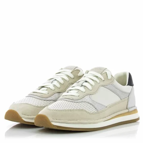 Дамски Сникърс CLARKS – 26170459 CRAFT RUN TOR. OFF WHITE — снимка 3